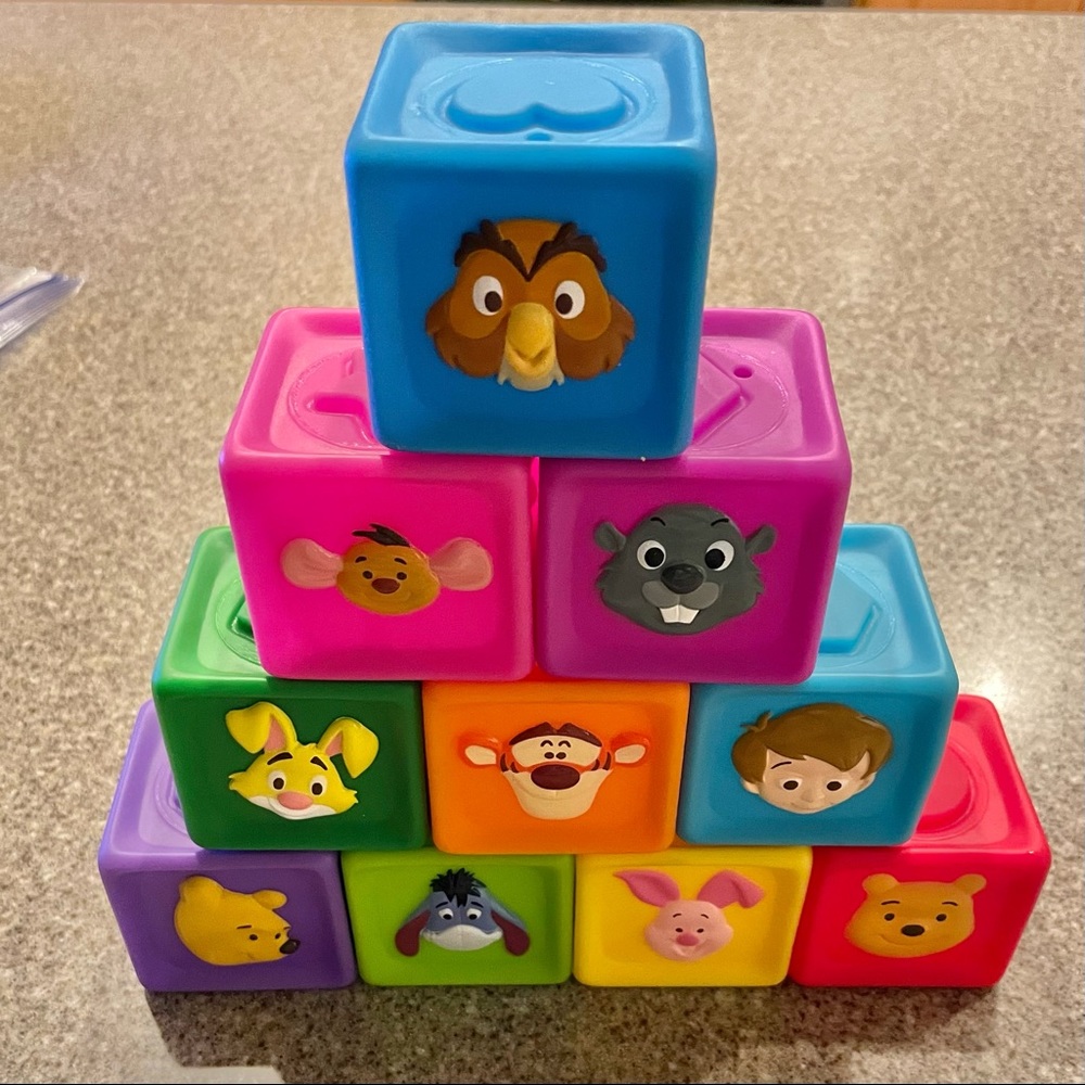 Winnie the Pooh blocks for babies
